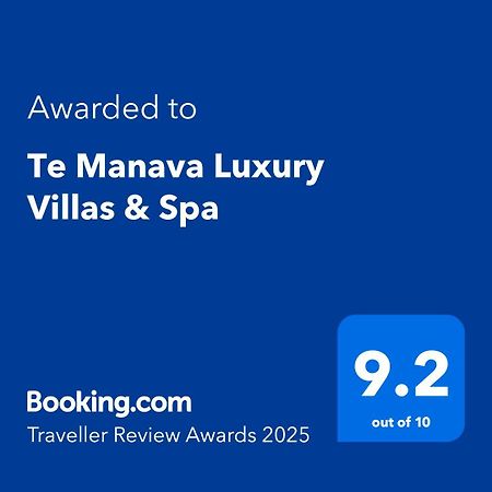 Te Manava Luxury Villas & Spa Rarotonga Exterior photo